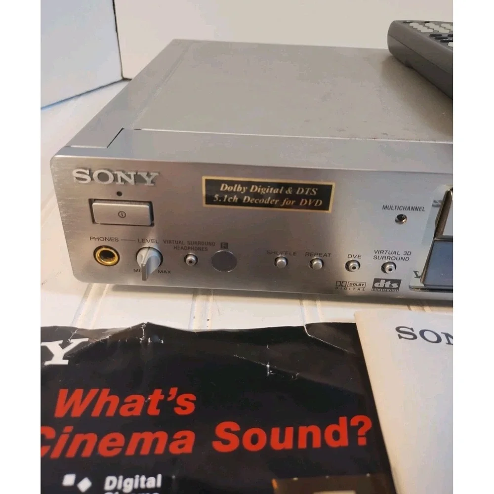 Sony DVP-S570D CD/DVD Player - With Remote - Tested & Works ✅✅